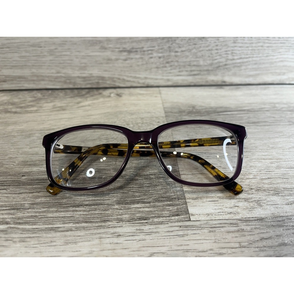 7 for all Mankind PURCR 776 Purple Rectangleโ Womens Eyeglasses Frames Only 52mm